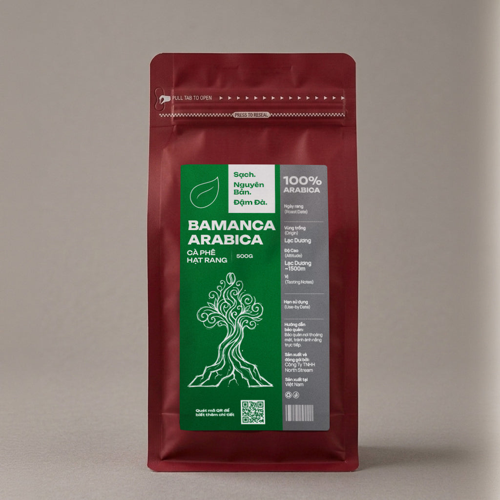 Bamanca Arabica - Cà Phê Hạt Rang Nguyên Chất (100% Arabica)