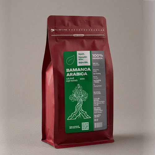 Bamanca Arabica - Cà Phê Hạt Rang Nguyên Chất (100% Arabica)